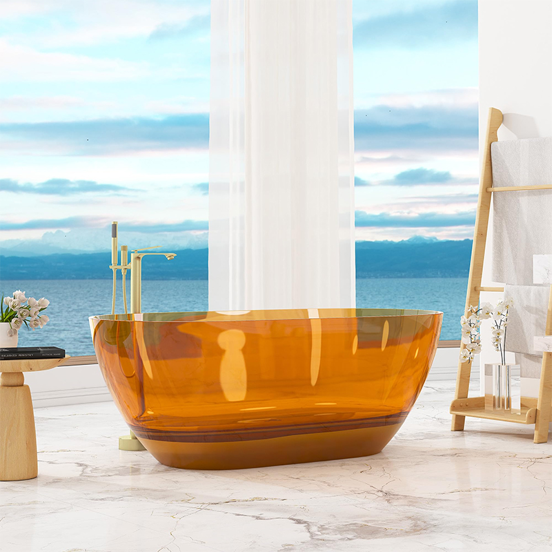 Transparent Resin Bathtub Item.:T5115