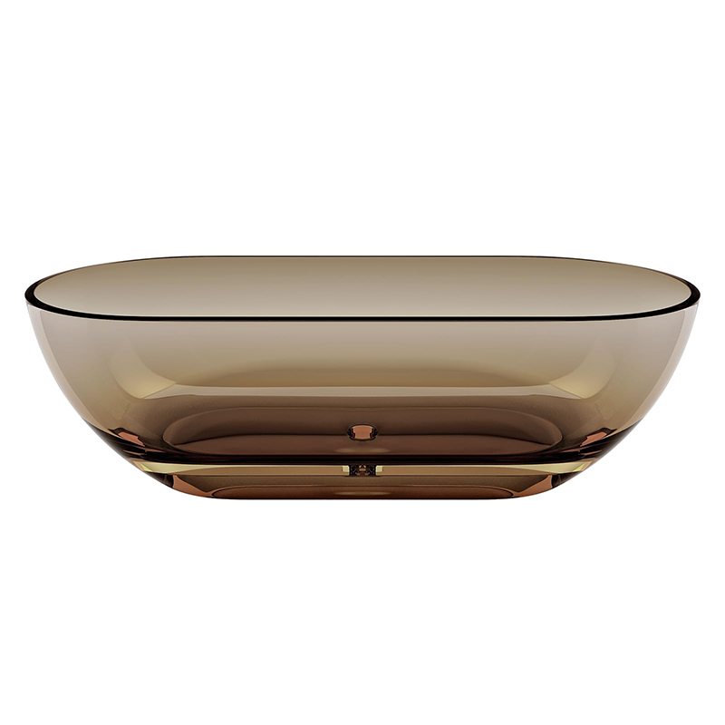Transparent Resin Bathtub Item.:T5115Coffee