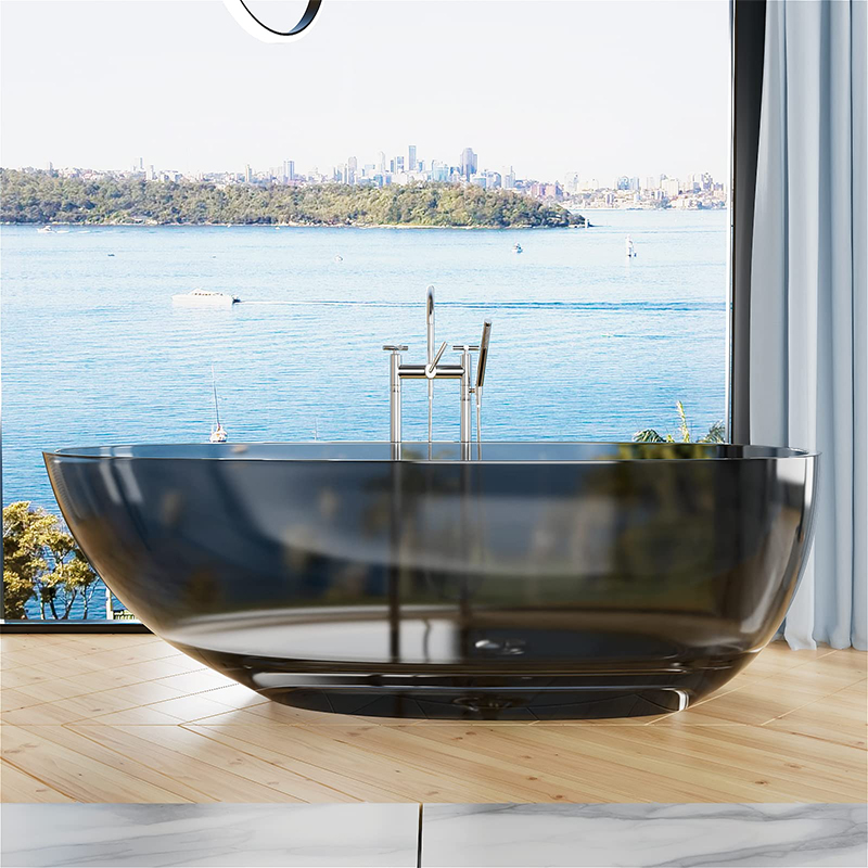 Transparent Resin Bathtub Item.:T5112Grey